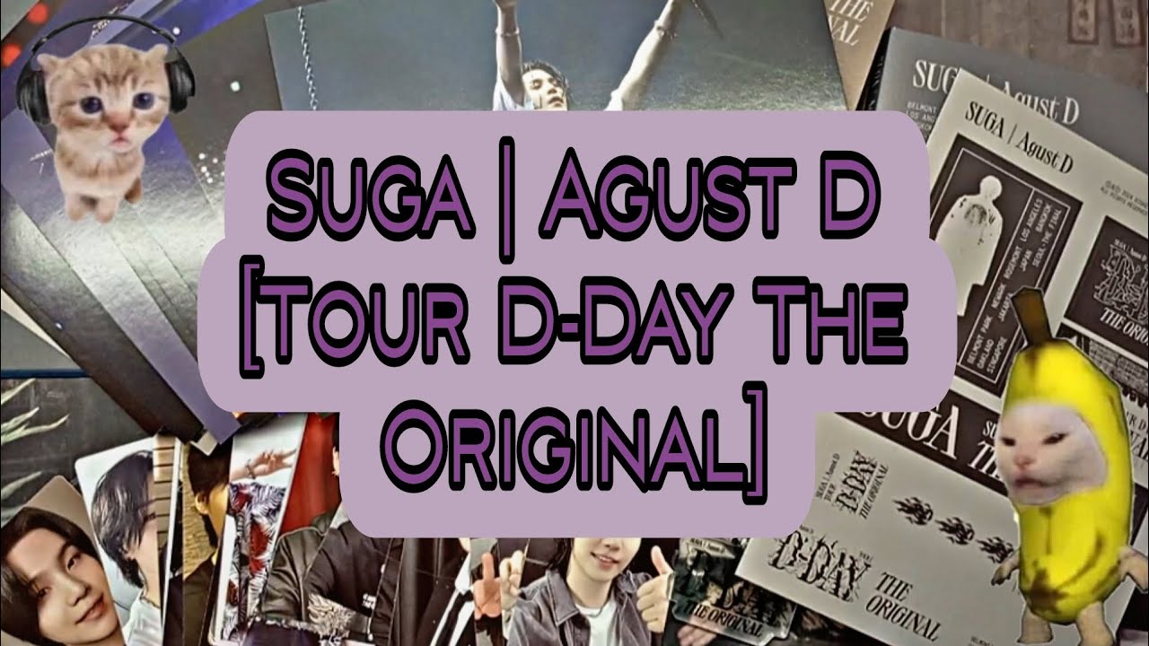 ⋆｡°✩ Suga | Agust D [Tour D-Day The Original] ⋆｡°✩