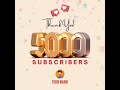 Alhamdulillah 5K Youtube Family❤, Thank you For Your Love & Support 🙏❤️ #technand #youtube