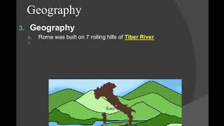 Rome Geography