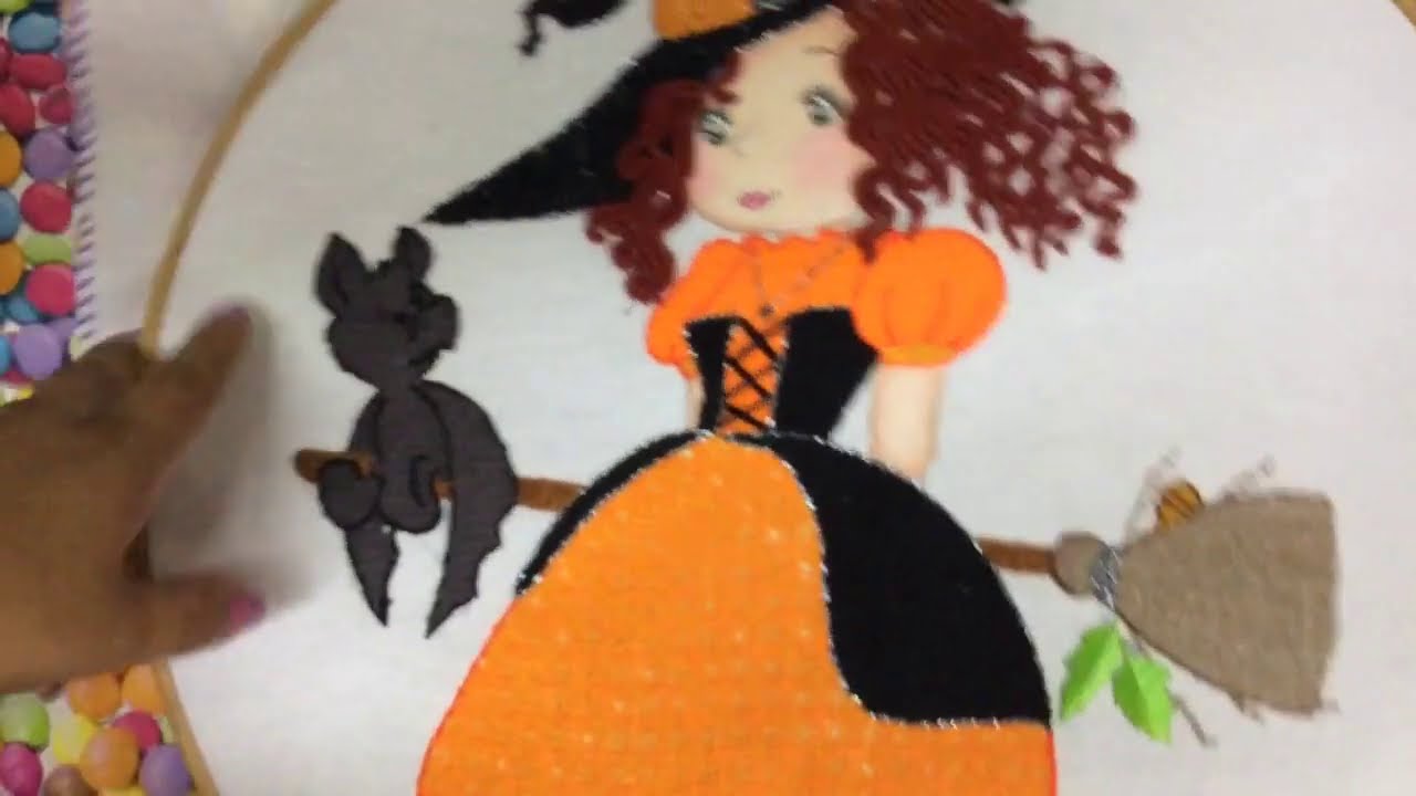 256.Puntada Fantasía vestido de bruja