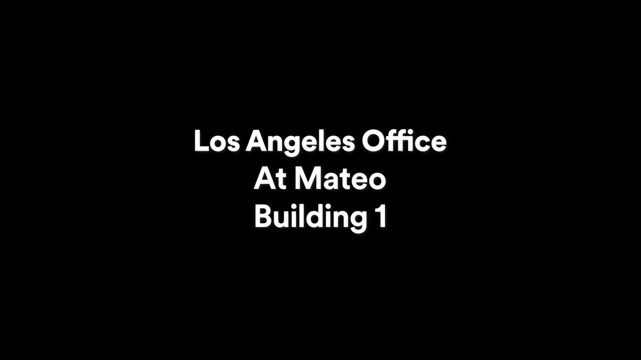 Spotify Office Tour: L.A. (Building 1)
