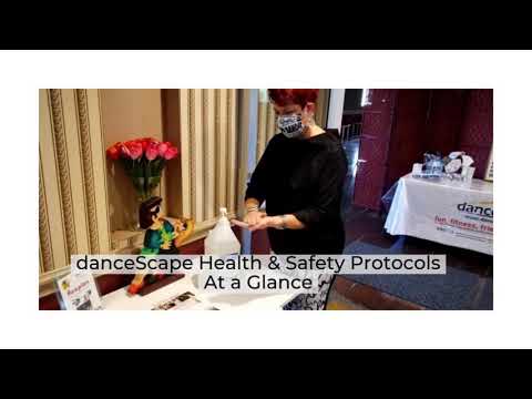 danceScape Health & Safety Protocols - "At-a-Glance" Highlights