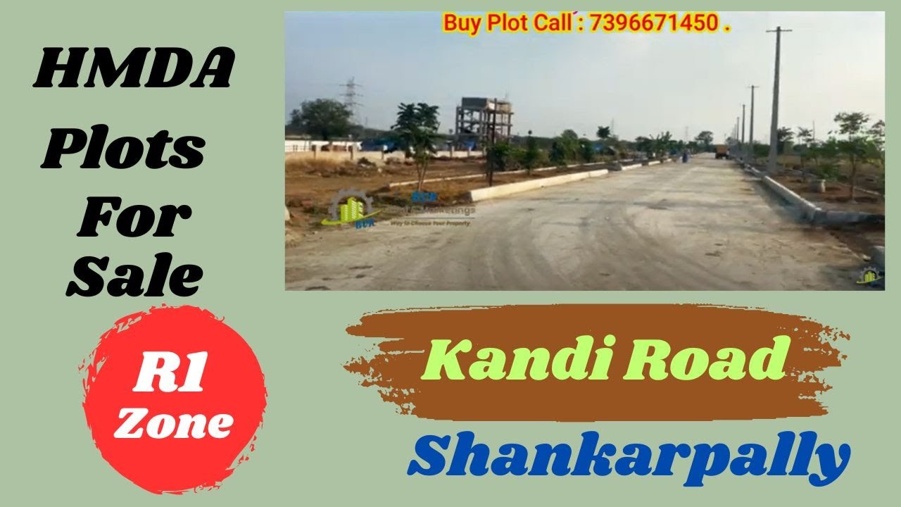 hmda-plots-for-sale-shankarpally-kandi-road-youtube