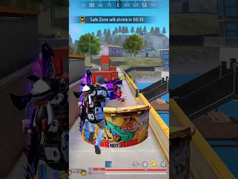 BR RANKED MATCH 1V4 CLUCH #freefire