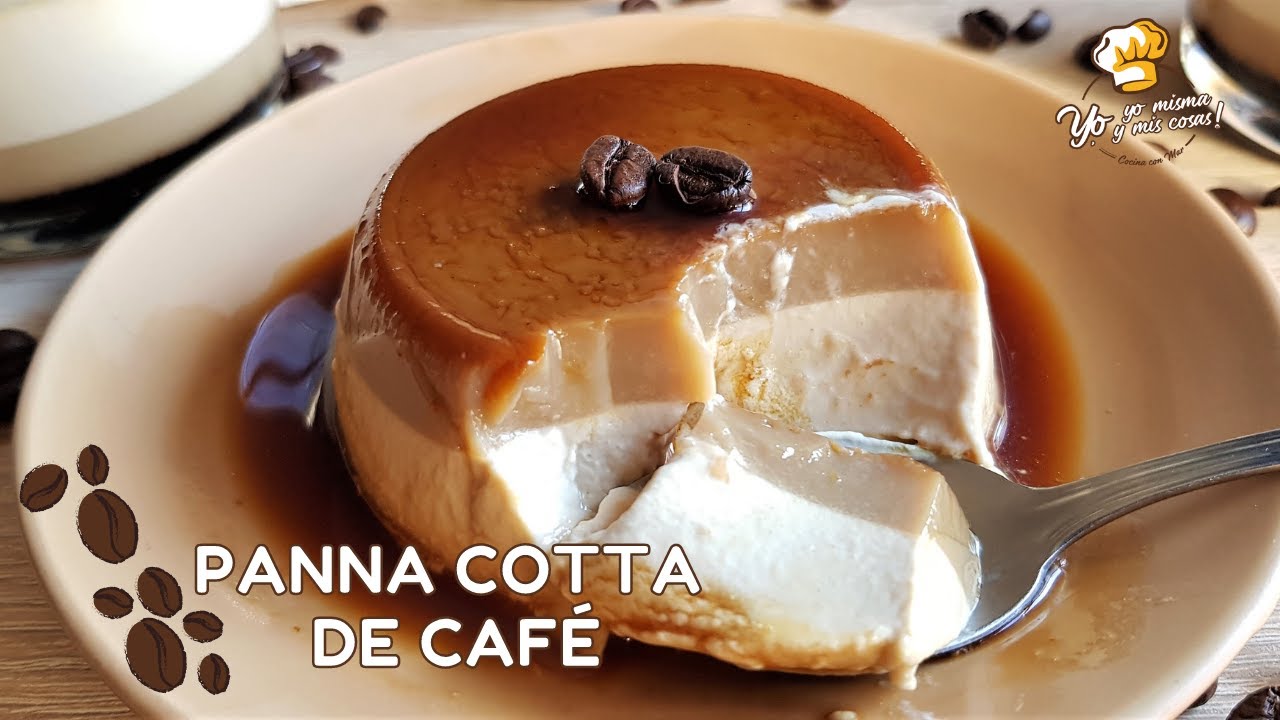 ⭐ PANNA COTTA de CAFÉ suave, cremosa INSUPERABLE