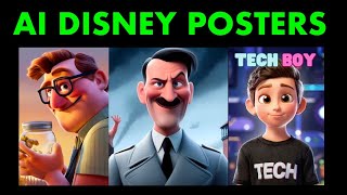 How To Create Viral AI Disney Pixar movie posters - 100% FREE screenshot 3