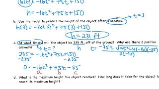 5.6 Vertical Motion Wealth