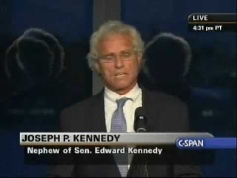 Edward Kennedy Memorial Service - Joseph P. Kennedy (Part 2)