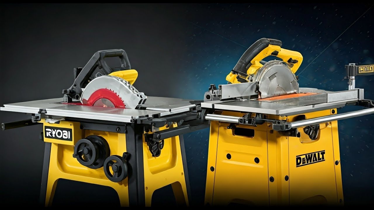 Ryobi Table Saw vs DeWalt: Which is Best for You - YouTube