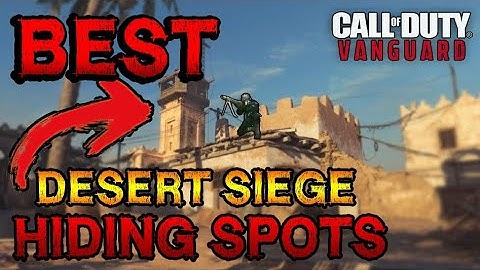 BEST Desert Siege Infected Hiding Spots! | Call of Duty Vanguard Map Walkthrough