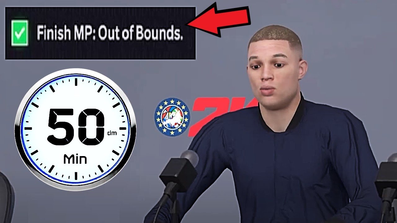 NBA 2K26 - Finish in 50 minutes OUT OF BOUNDS STORY (UPDATED!) - YouTube
