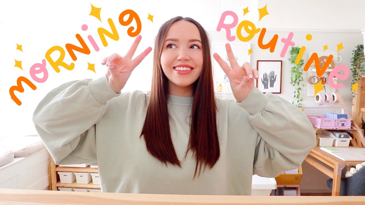 my work from home morning routine! 🌟