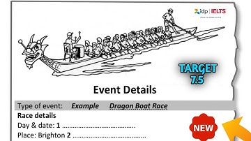 Event Details Ielts Listening || 2023 Edition || Ielts Listening Actual Test || IDP Exam Listening