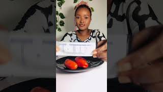 Tomato 🍅 pregnancy test . Life hack #foryou #reaction #lifehacks  #youtubeshorts #fumiskitchen
