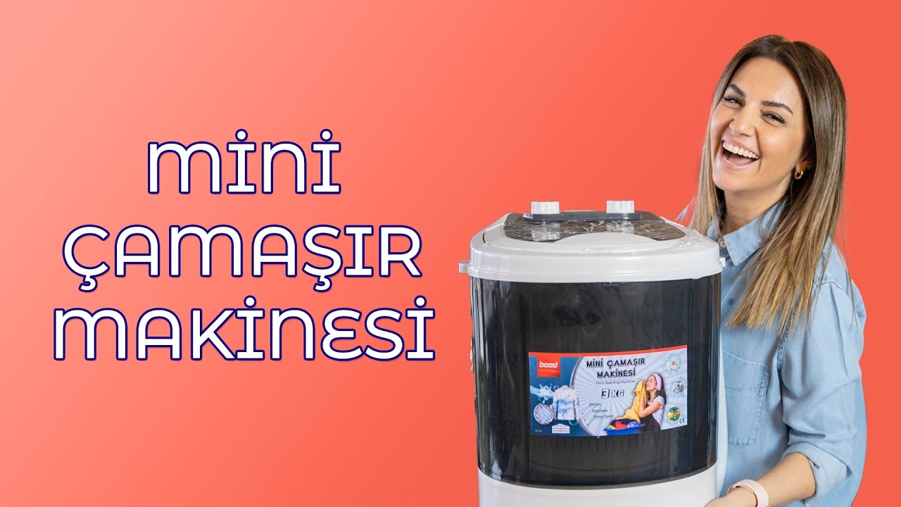 Mini Çamaşır Makinesini Denedim | İrem Güzey