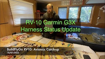 RV-10 Avionics: 10/07/2022 Avionics Harness Catch-Up