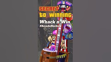 The Secret to winning Whack n Win Hammer Arcade Game in Timezone.