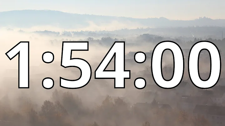 1 Hour 54 Minutes Countdown Timer With Alarm Sound At the End (Simple Beep)