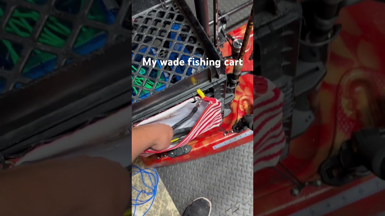 Wade fishing cart inspired by Gunny Phillips. What am I missing?