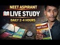 🔴 NEET Live Study 📚 | 2 Hour Deep Focus | 50/10 Pomodoro | Road to 1K