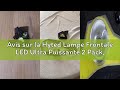 Avis sur la Hyted Lampe Frontale LED Ultra Puissante 2 Pack, 2000 Lumens USB Torche Frontale Recharg