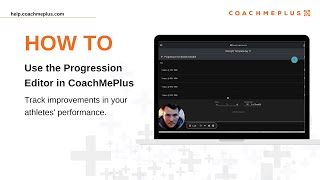 How To Use the Progression Editor - Progression Edit From Program View | FAQs and Help