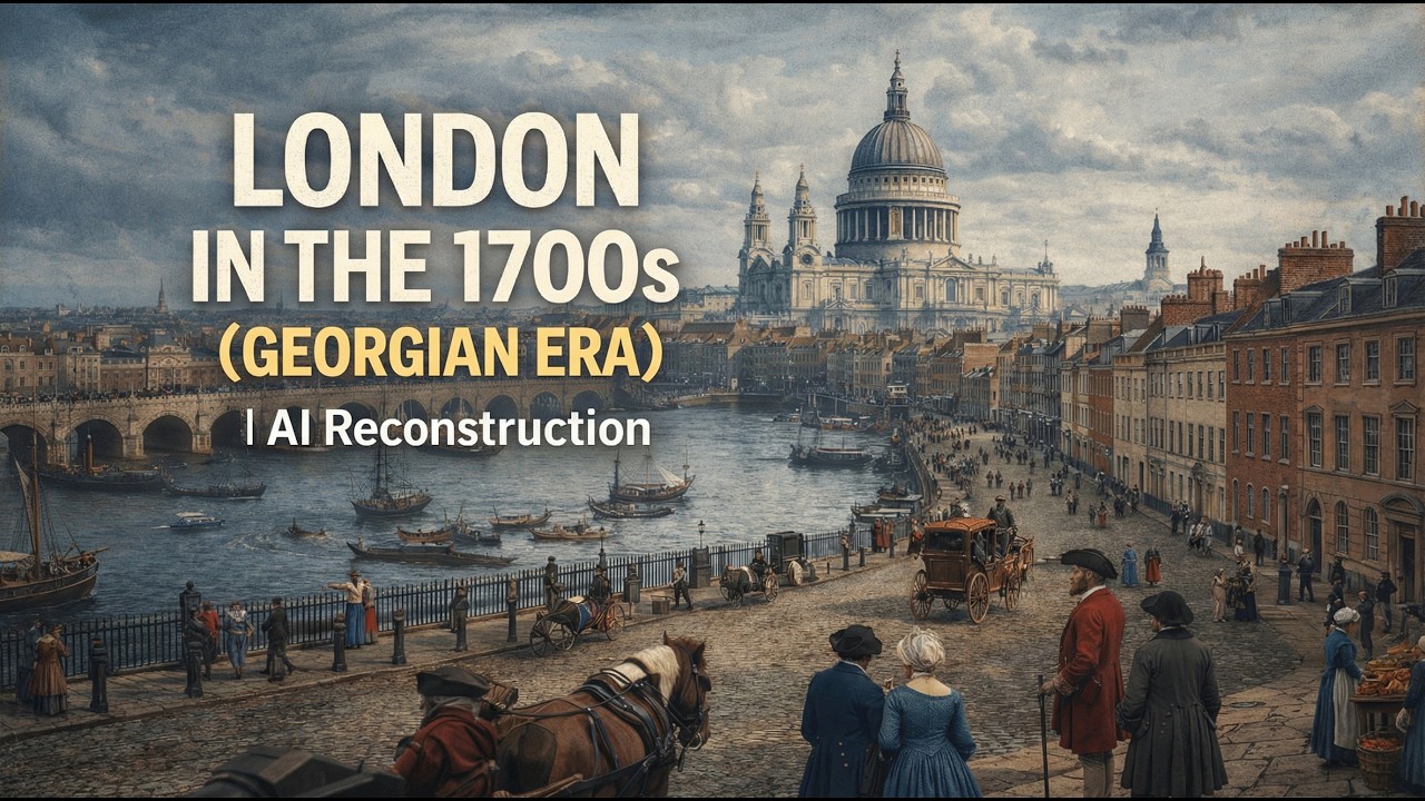London in the 1700s (Georgian Era) | AI Reconstruction