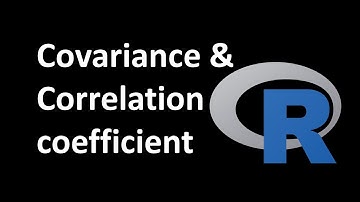 How to calculate covariance and correlation coefficient in R or R studio