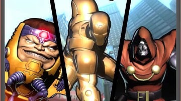 Ultimate Marvel vs Capcom 3: Iron Man, M.O.D.O.K., and Doctor Doom arcade playthrough