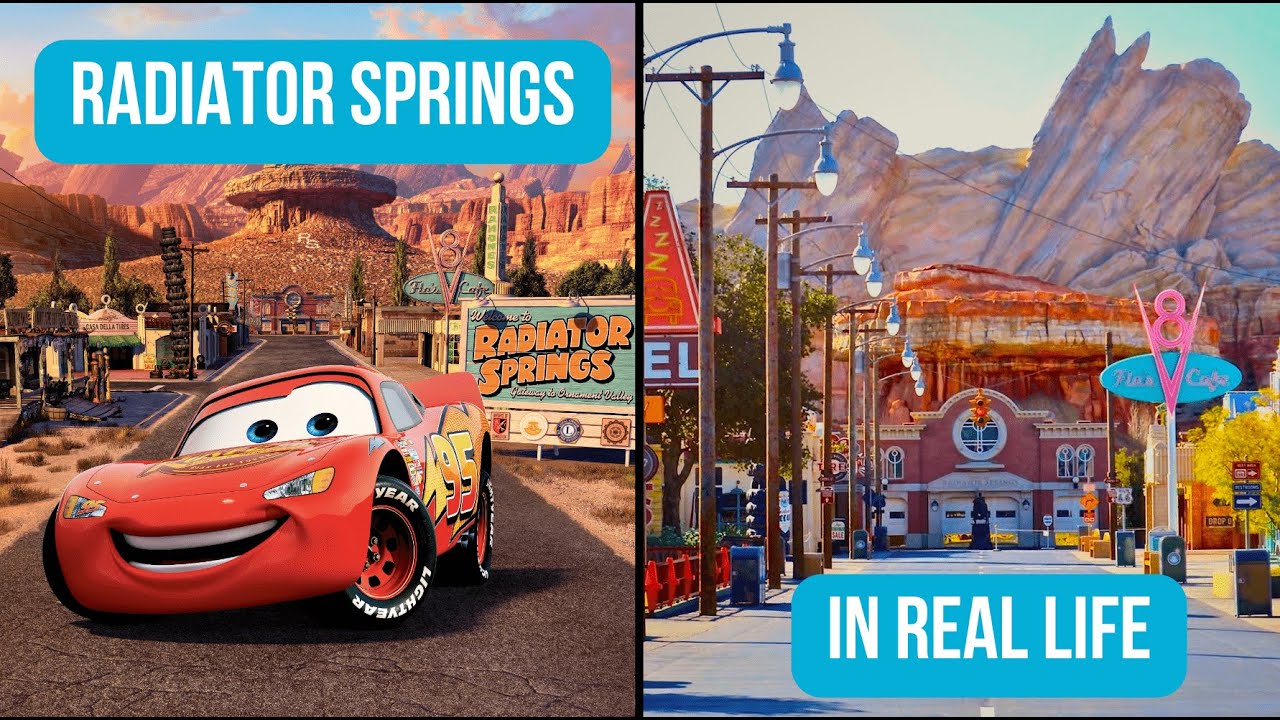 Real Radiator Springs Radiator Springs in Real Life | Cars Land | Disney California Adventure ...