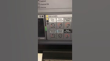 Overlooked Ableton Effect #5:  "Cut-o-matic"