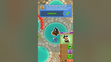 Easiest Way to Get the All For One and One For One Achievement in #btd6 #guide #achievement