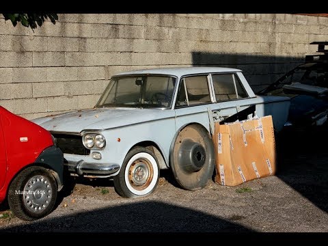 Vecchie Auto Dimenticate In Officina Fiat 1500 Con La Vecchia Gio Youtube