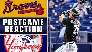 Is Spencer Jones The Next MLB Superstar Yankees vs. Braves | Postgame Reaction