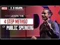 Learn the 4 Step Method of Public Speaking