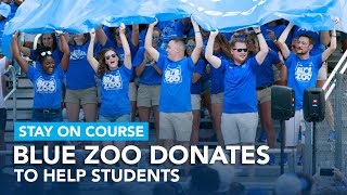 Stay On Course: MTSU Blue Zoo student org donates $1,000 to Student Emergency Fund
