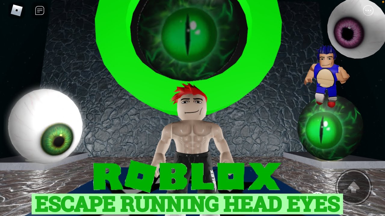 Escape Running Head Eyes roblox trending escaperunninghead felipe