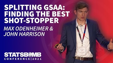 StatsBomb Conference 2021: Splitting GSAA: Finding the best shot-stopper for your team