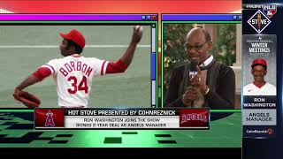 Angels manager Ron Washington joins Hot Stove at Winter Meetings!