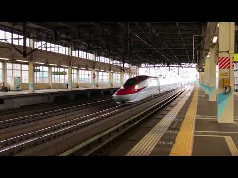 【下り】新幹線はやぶさ・こまち北上駅通過
