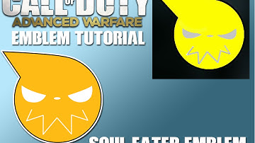 Call of Duty: Advanced Warfare - Emblem Tutorial (Soul Eater Soul)