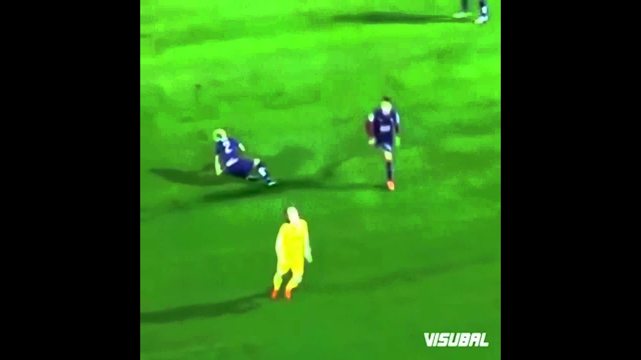 Halilović Amazing Nutmeg skill vs Eibar 2 0 2016