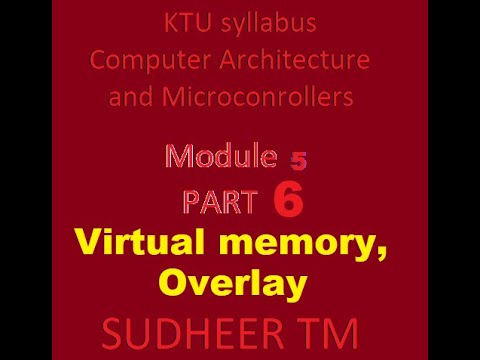 Virtual memory and memory overlay - YouTube