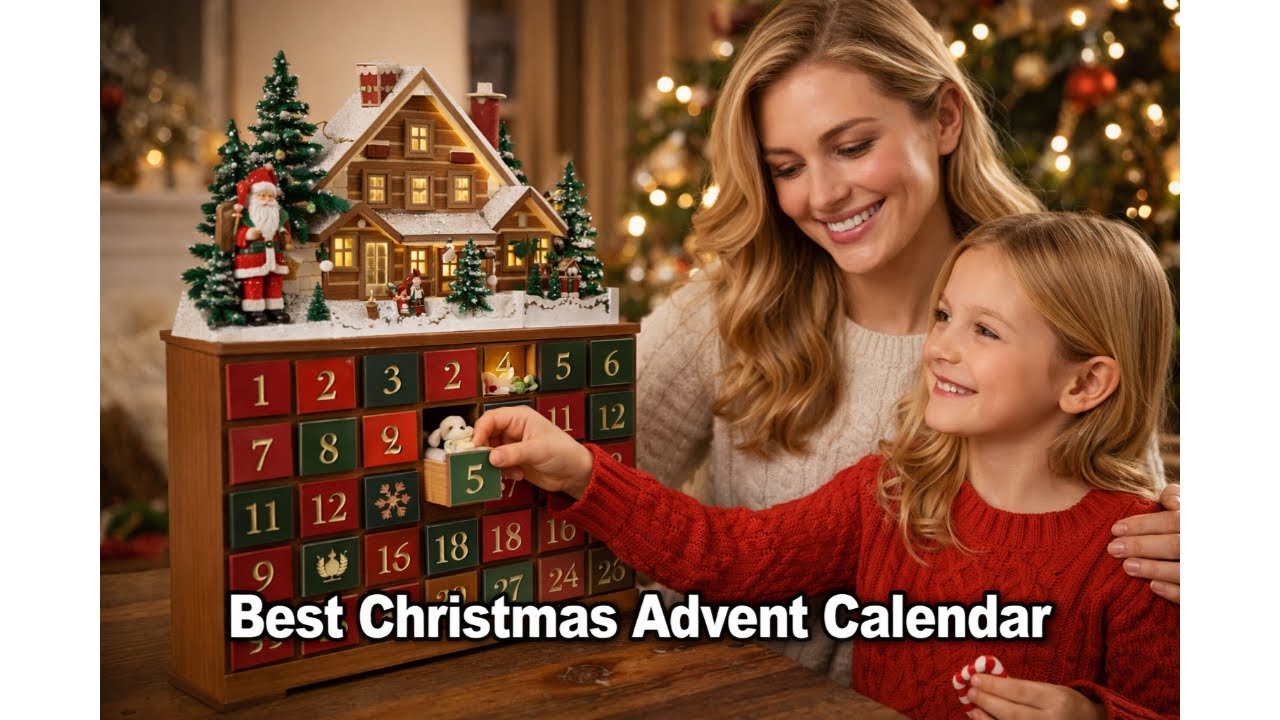 🎄 Обзор конструктора рождественского календаря-ёлки VICOMY со светодиодной подсветкой – стоит ли ...