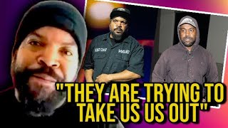 ICE CUBE Reveals How HOLLYWOOD Cults Secretly Tried To Eliminate Him and Kanye West