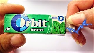 How To Make Strong Electric Shock Chewing Gum Packet