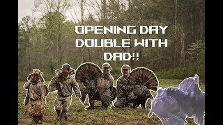 Opening day Father & Son DOUBLE!!!
