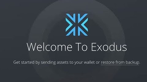 How to Restore the Exodus CryptoCurrency Wallet from 12 Word Phrase