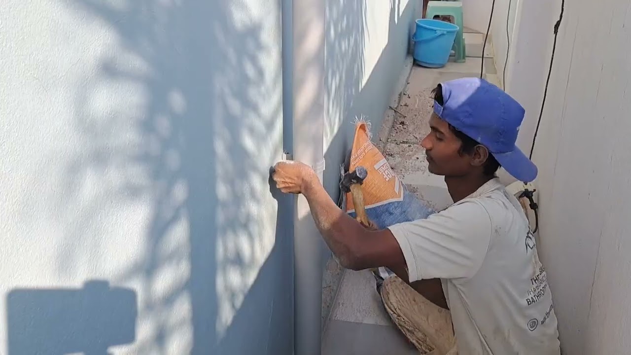 75 mm SWR 110 mm SWR bathroom drainage pipe wastewater line pipe work