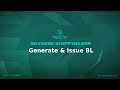 Issue BL - Skydesk Shipping ERP (Freight Forwarding)